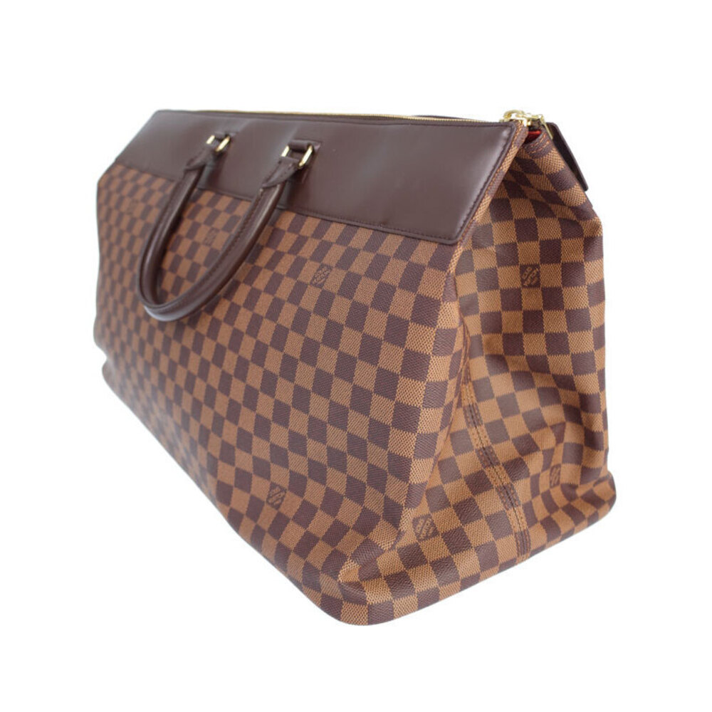 Louis Vuitton Greenwich Boston Damier Bag Ebene Brown
